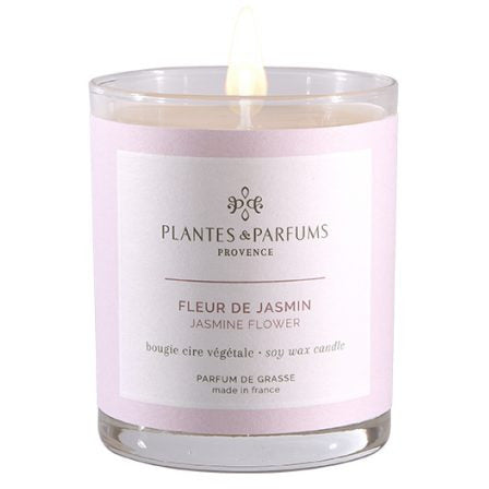 Jasmine Flower Geurkaars & Handcrème Bloemige Geur 180g