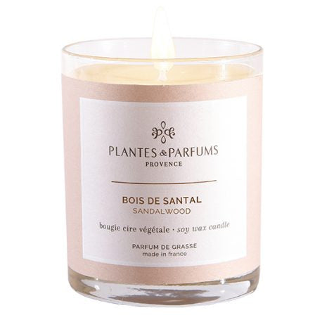 Sandalwood Geurkaars & Handcrème Houtige Geur 180g