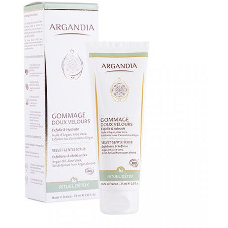 Argandia Arganolie Mild Gezichtsscrub Intensieve gezichtsverzorging Droge & Vochtarme Huid