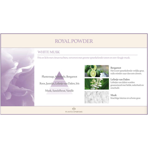 White Musk Geurkaars & Handcrème Poederige Geur 180g