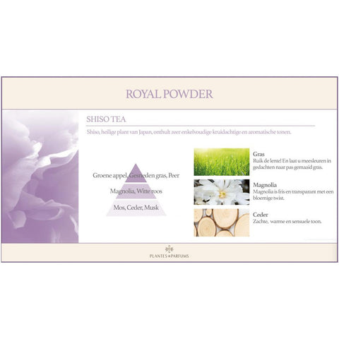 Shiso Tea Natuurlijke Huisparfum & Linnenspray Poederige Geur