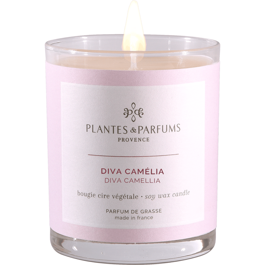 Diva Camellia Geurkaars & Handcrème Bloemige Geur 180g
